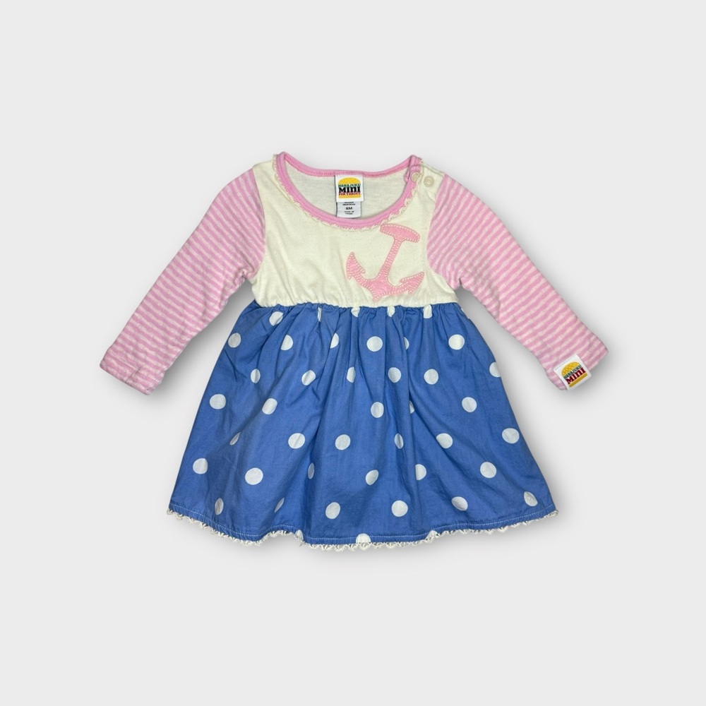 Harajuku Mini x Target Anchor Applique Mixed Print Dress